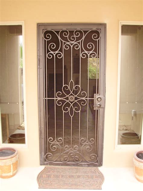 metal screen doors residential